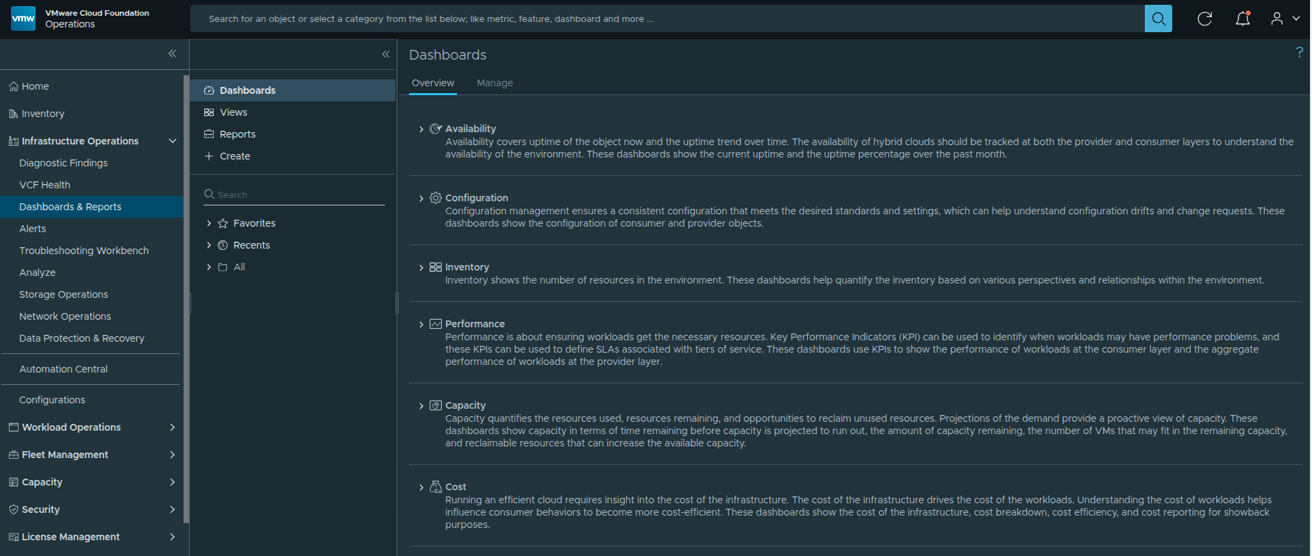 Creating a new dashboard for executive cost visibility.
